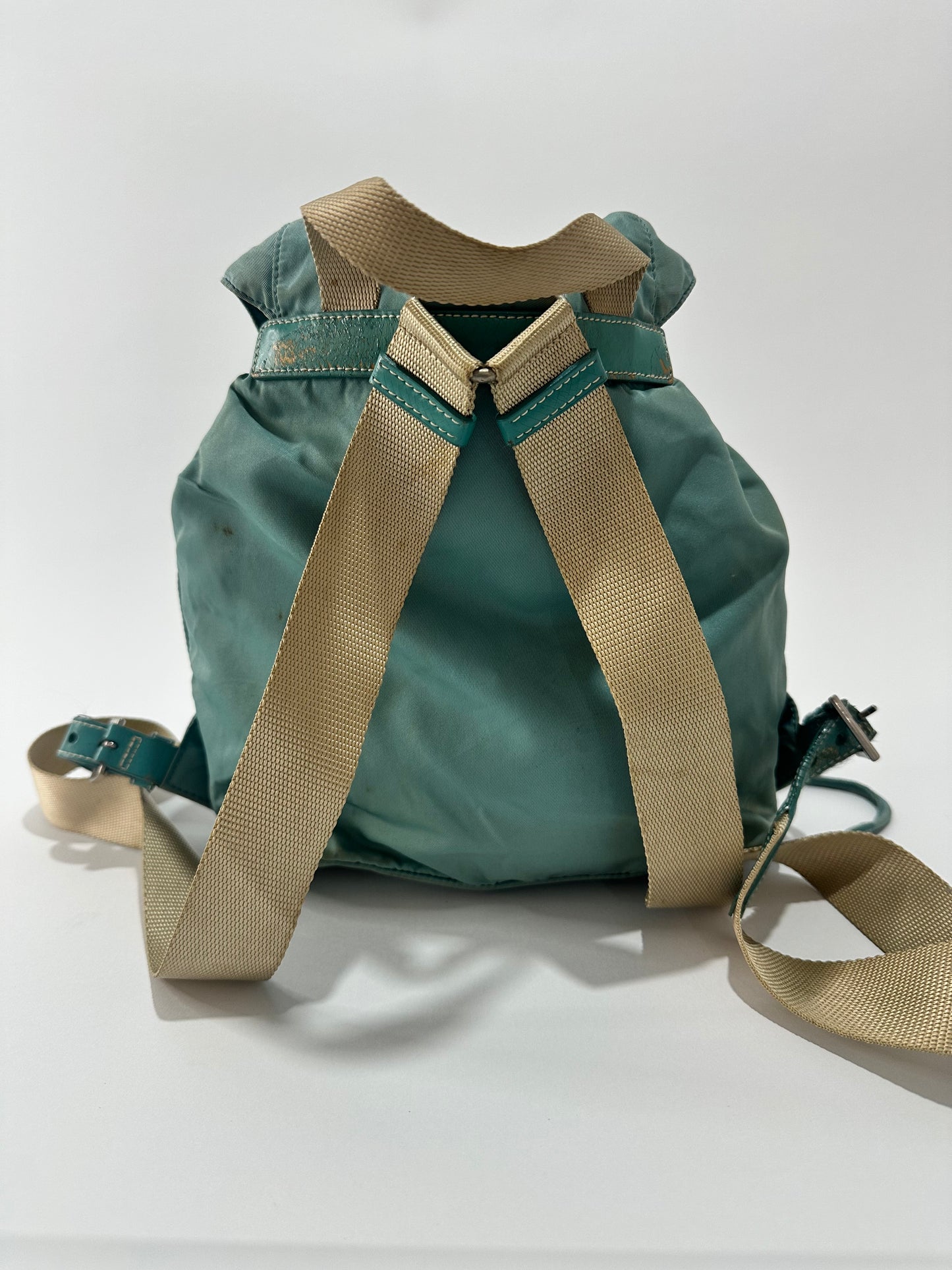 PRADA Nylon Vela Backpack Blue