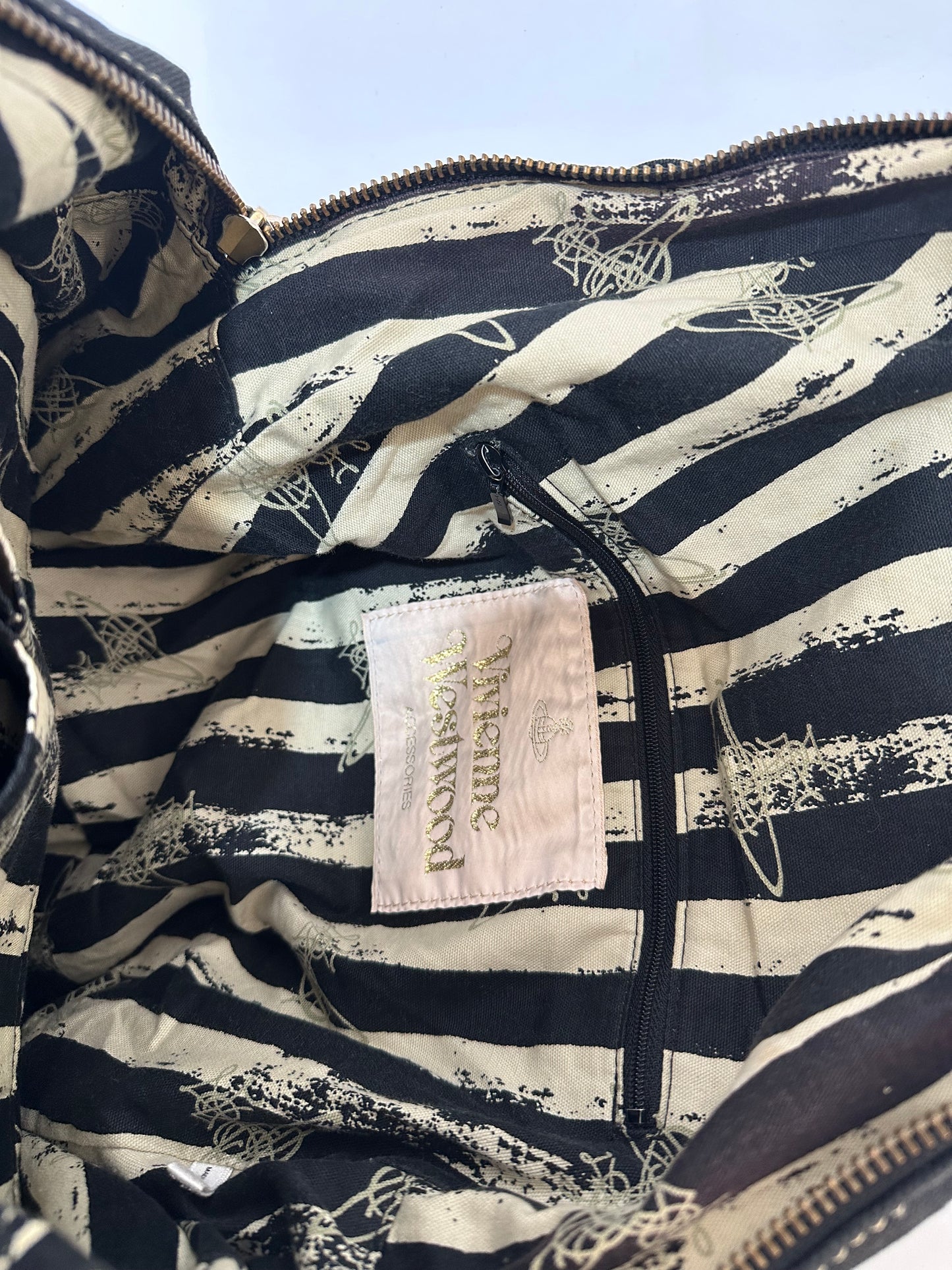 Vivienne Westwood Black
Canvas Orb Backpack