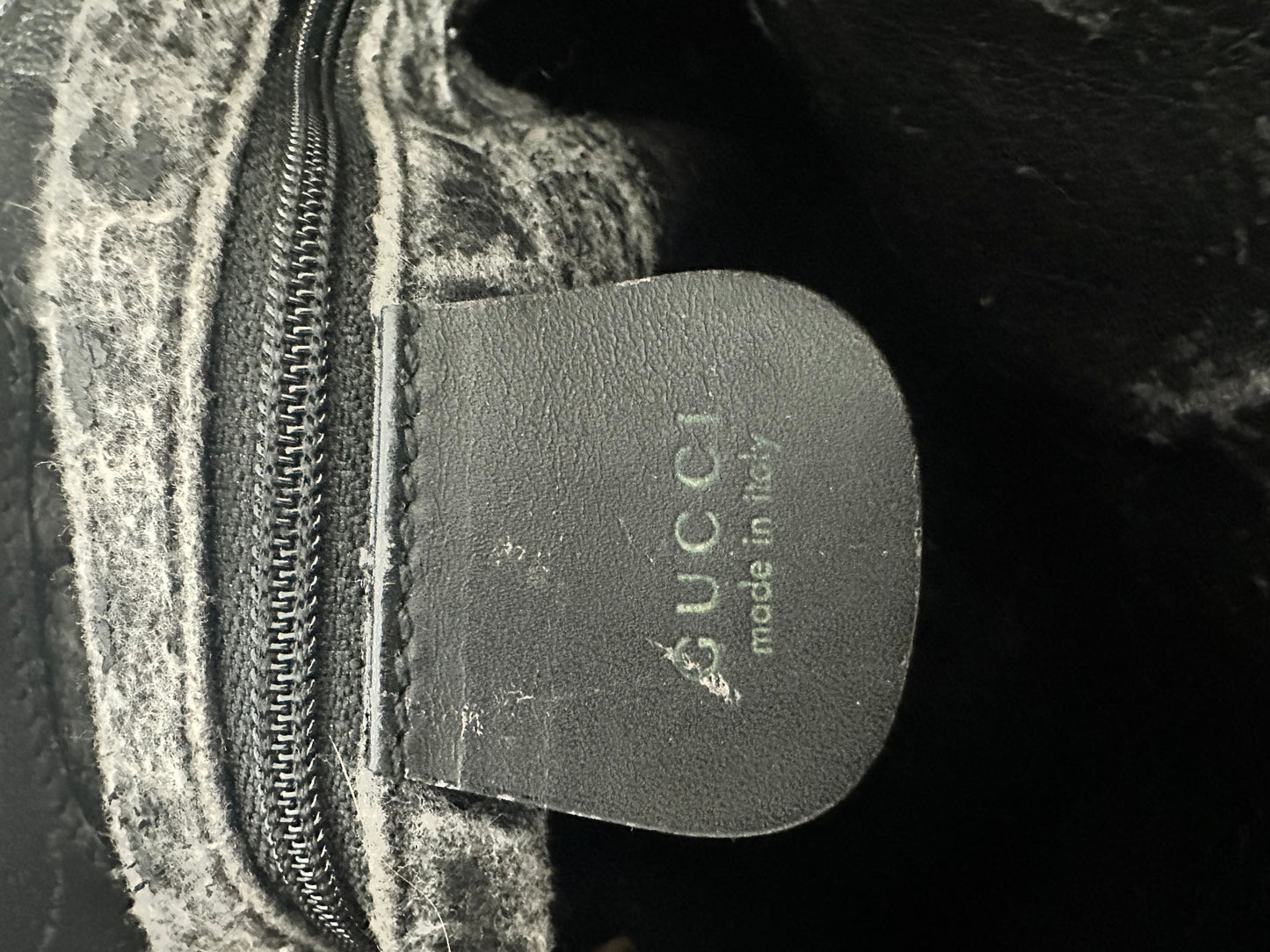 GUCCI
Suede Bamboo Top Handle Tote
