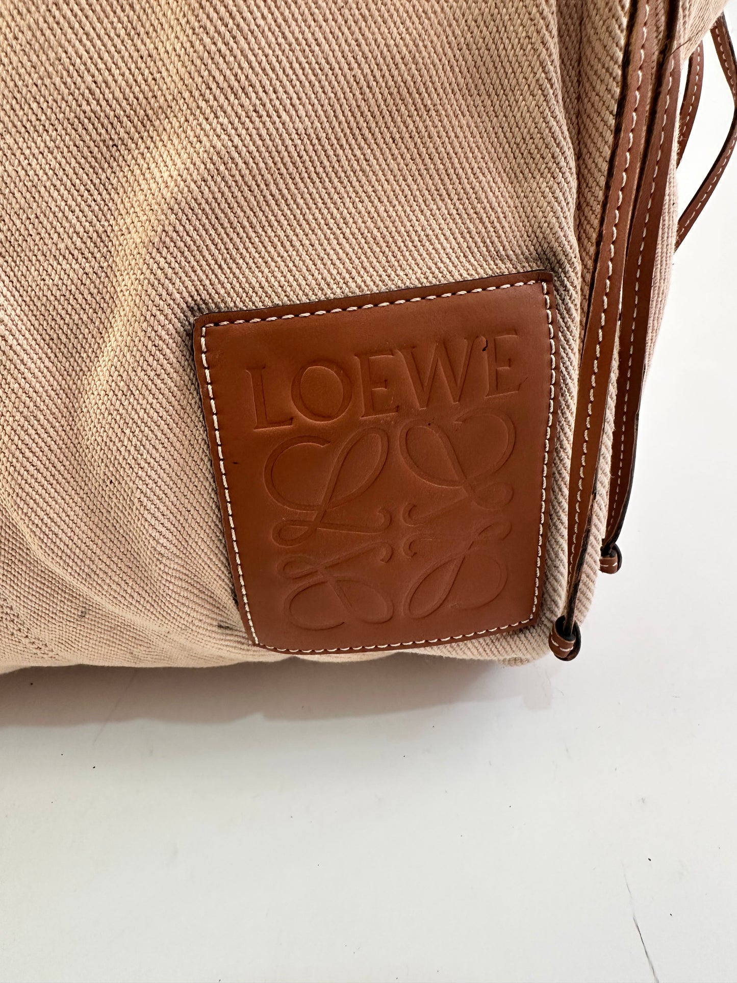 Loewe Cushion Tote Canvas
