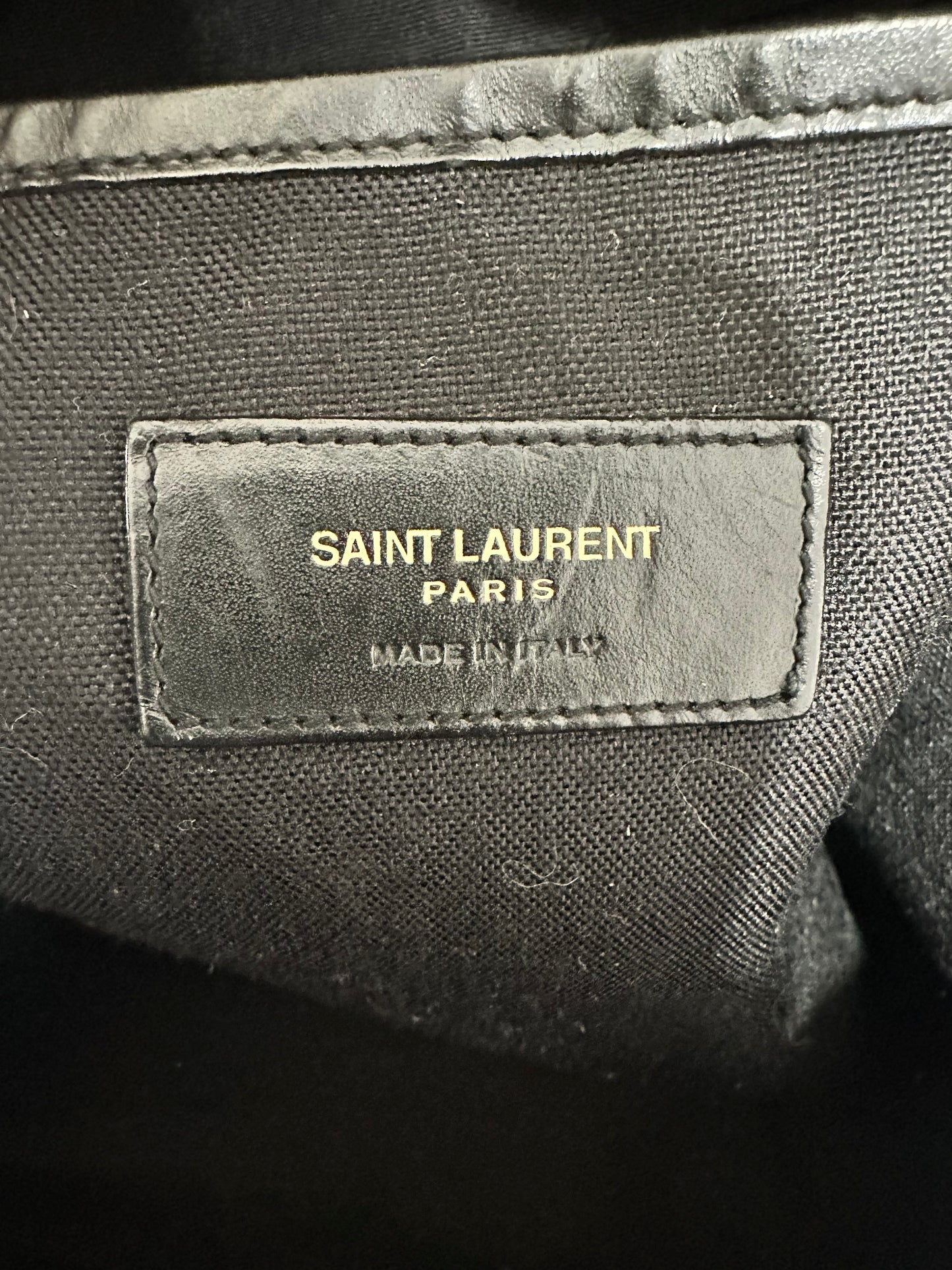 Saint Laurent
Striped City Backpack