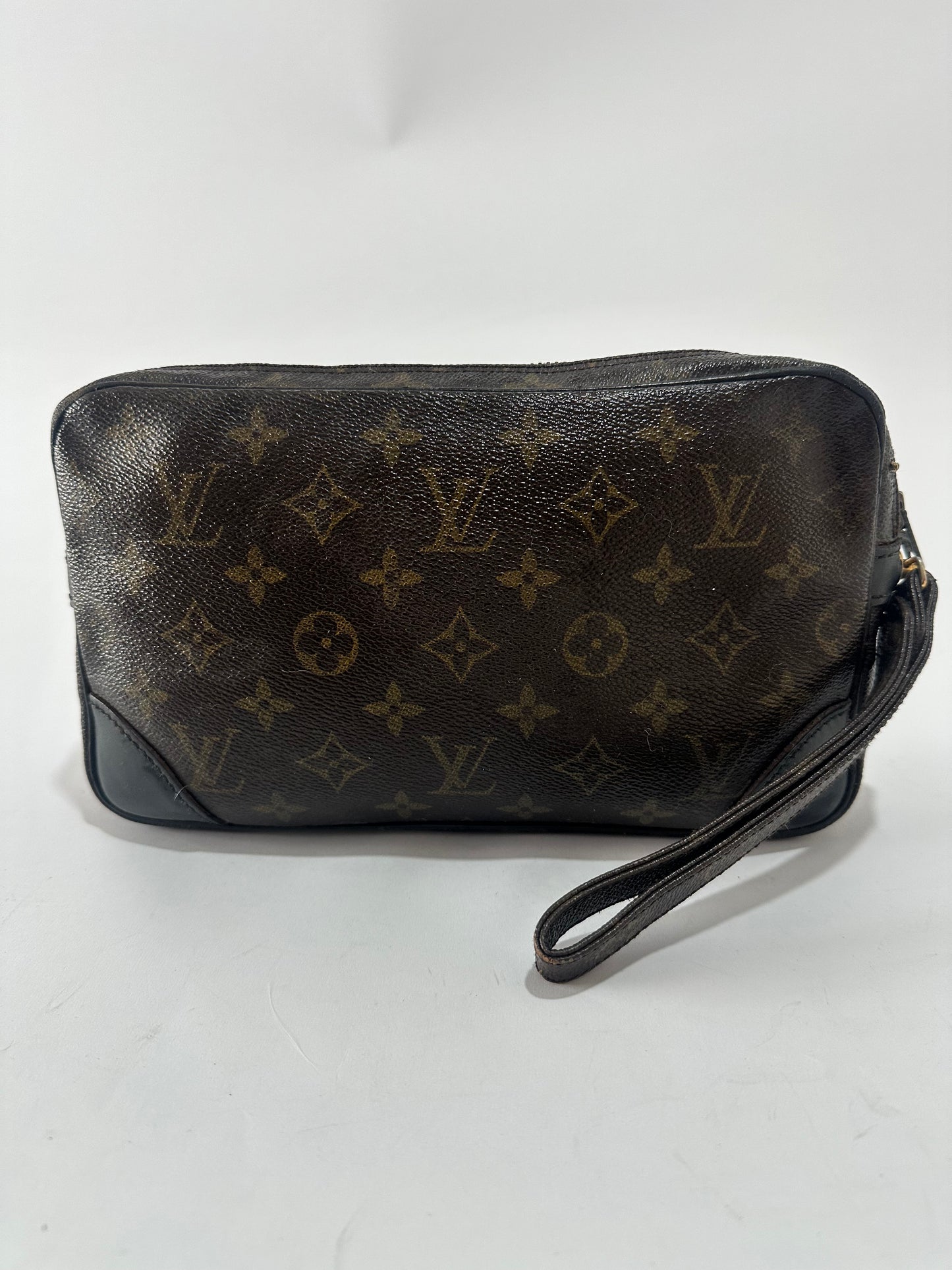Louis Vuitton Monogram Marly Dragonne Clutch Bag