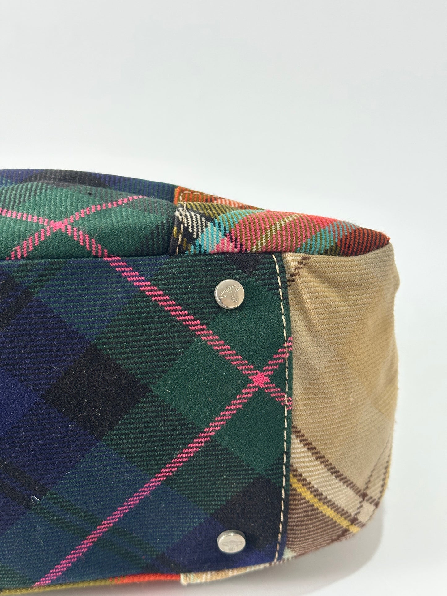 VIVIENNE WESTWOOD Plaid Yasmine bag