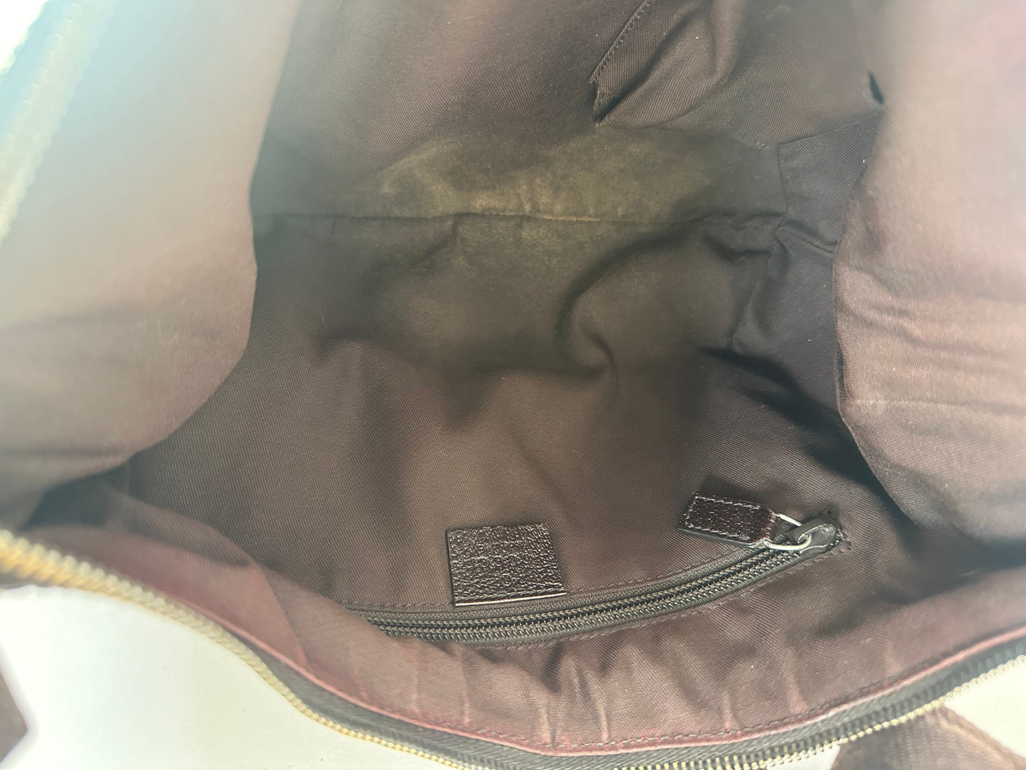 GUCCI
GG Canvas Medium Sherry Half Moon Crossbody Bag