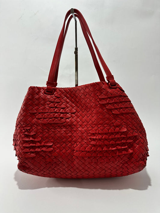 Bottega Veneta Pre-Owned
Nappa Intrecciato Ruffle tote bag