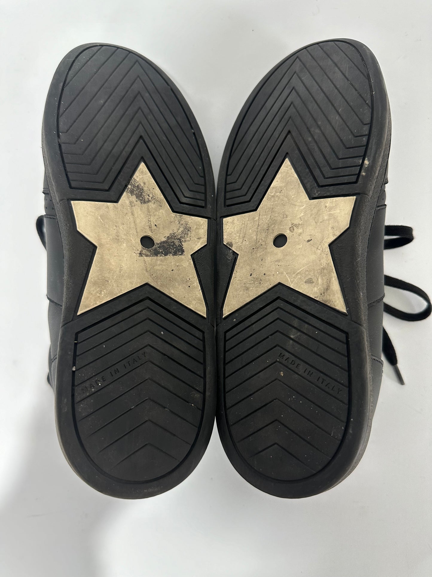 DIOR Black Leather and Suede Low Top Sneakers Size 36 EU