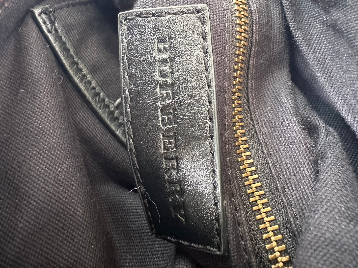 BURBERRY single strap Nova check backpack