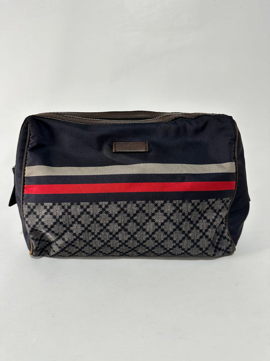 Gucci Multicolor Diamante Nylon Web