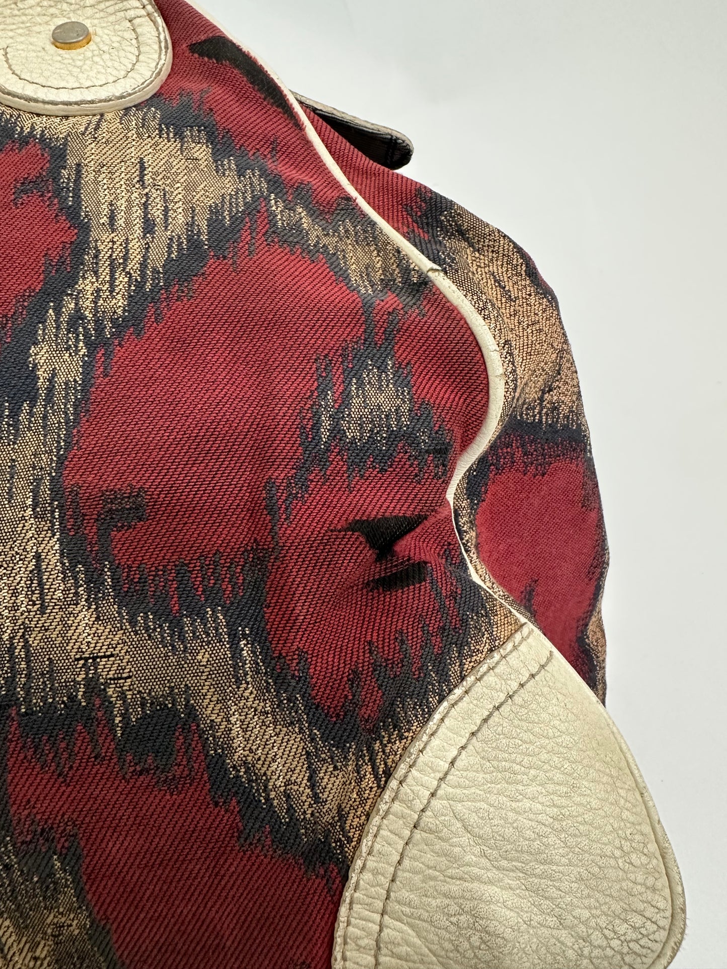 Vivienne Westwood Multicolor Coated Canvas Derby Satchel