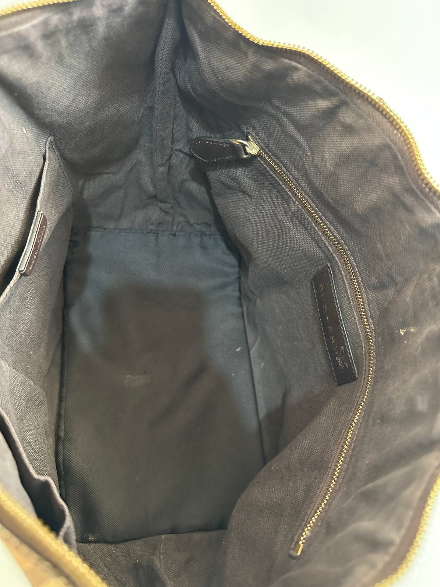 BURBERRY Haymarket Check Salisbury Tote Bag