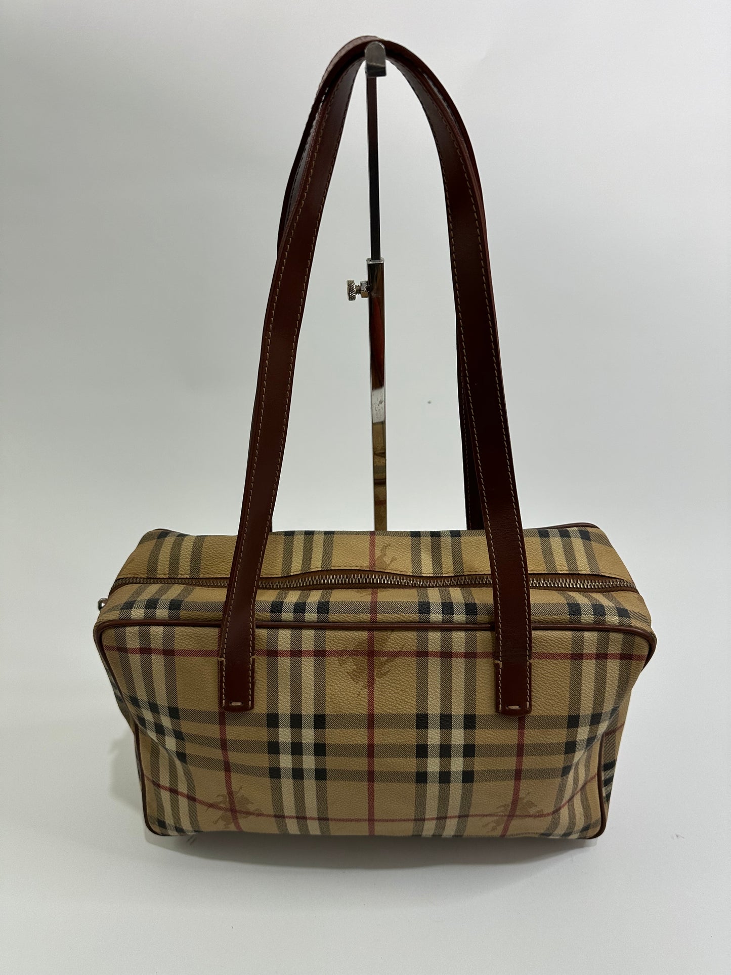 BURBERRY Nova Check Shoulder Bag