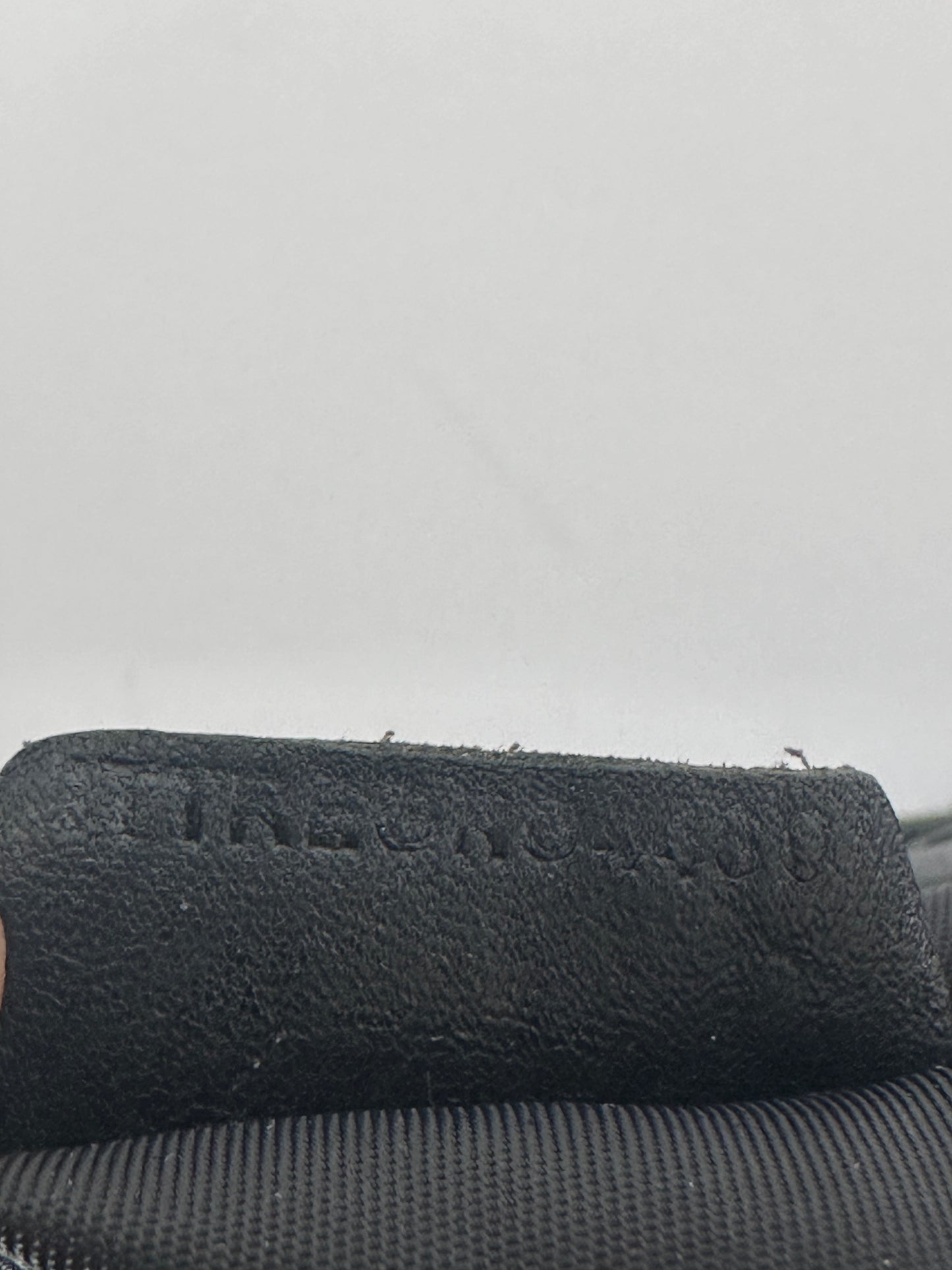 Burberry Black Beat Check Nylon and Leather Hobo