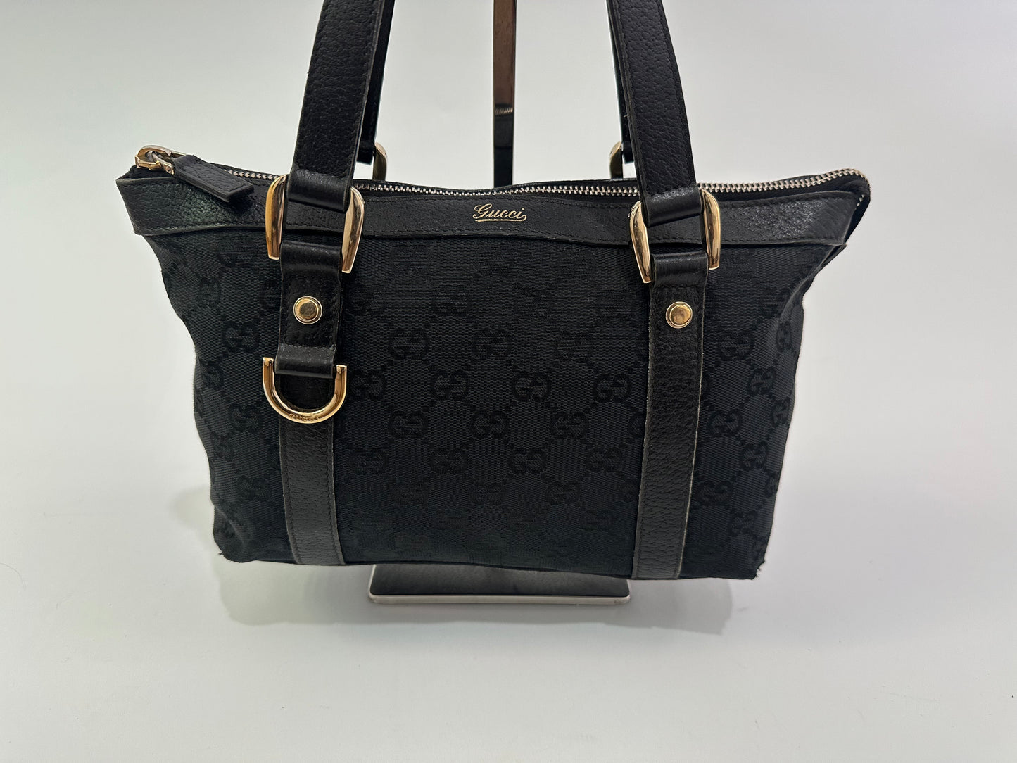 GUCCI
Monogram Small Abbey Tote Black