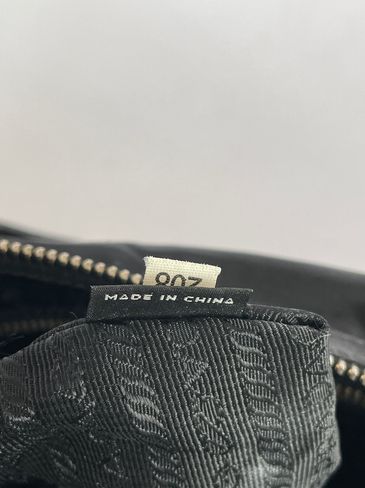PRADA Tessuto Nylon Saffiano Tote