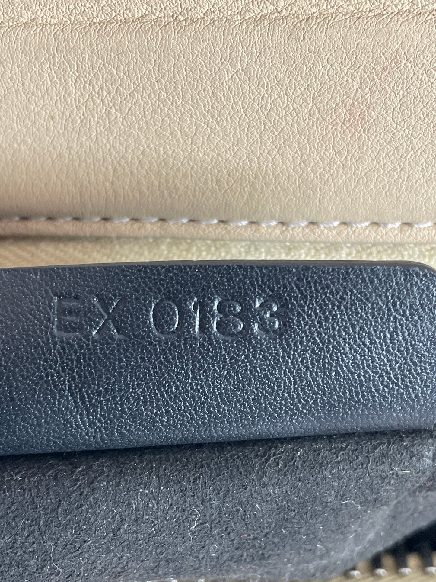 GIVENCHY Biege Calfskin Leather Small HDG Tote Bag
