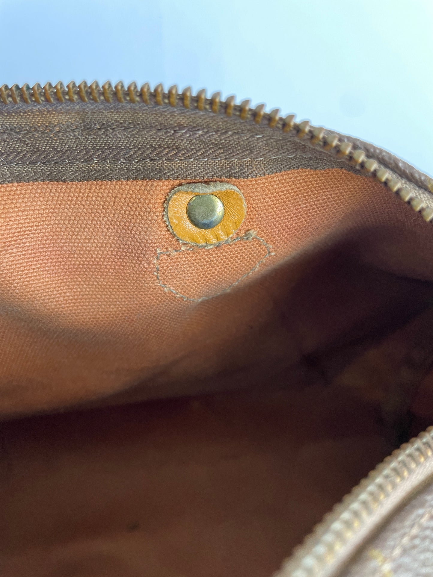 Vintage LOUIS VUITTON Monogram Speedy 35 Made in USA