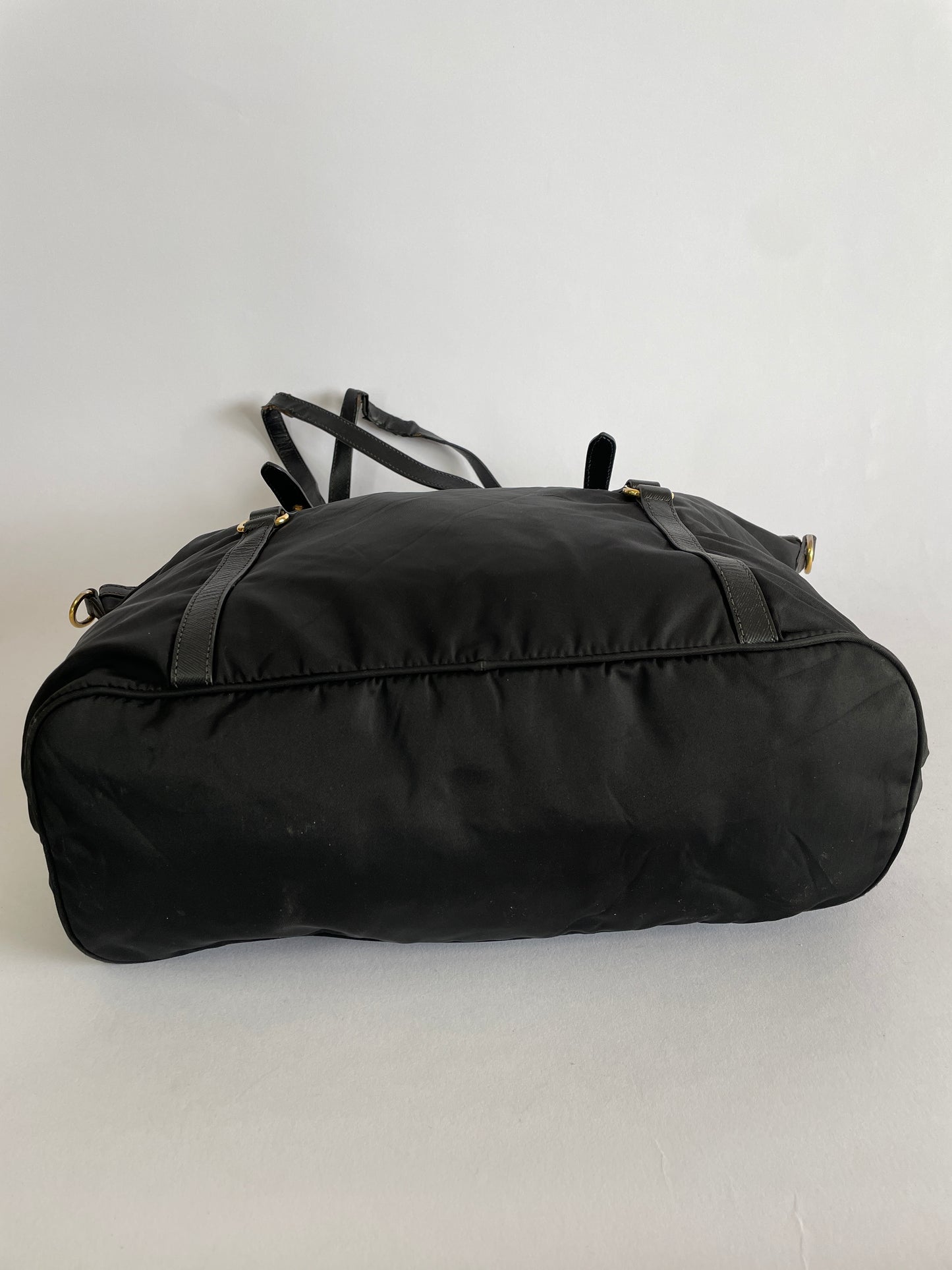 PRADA Tessuto Nylon Saffiano Tote