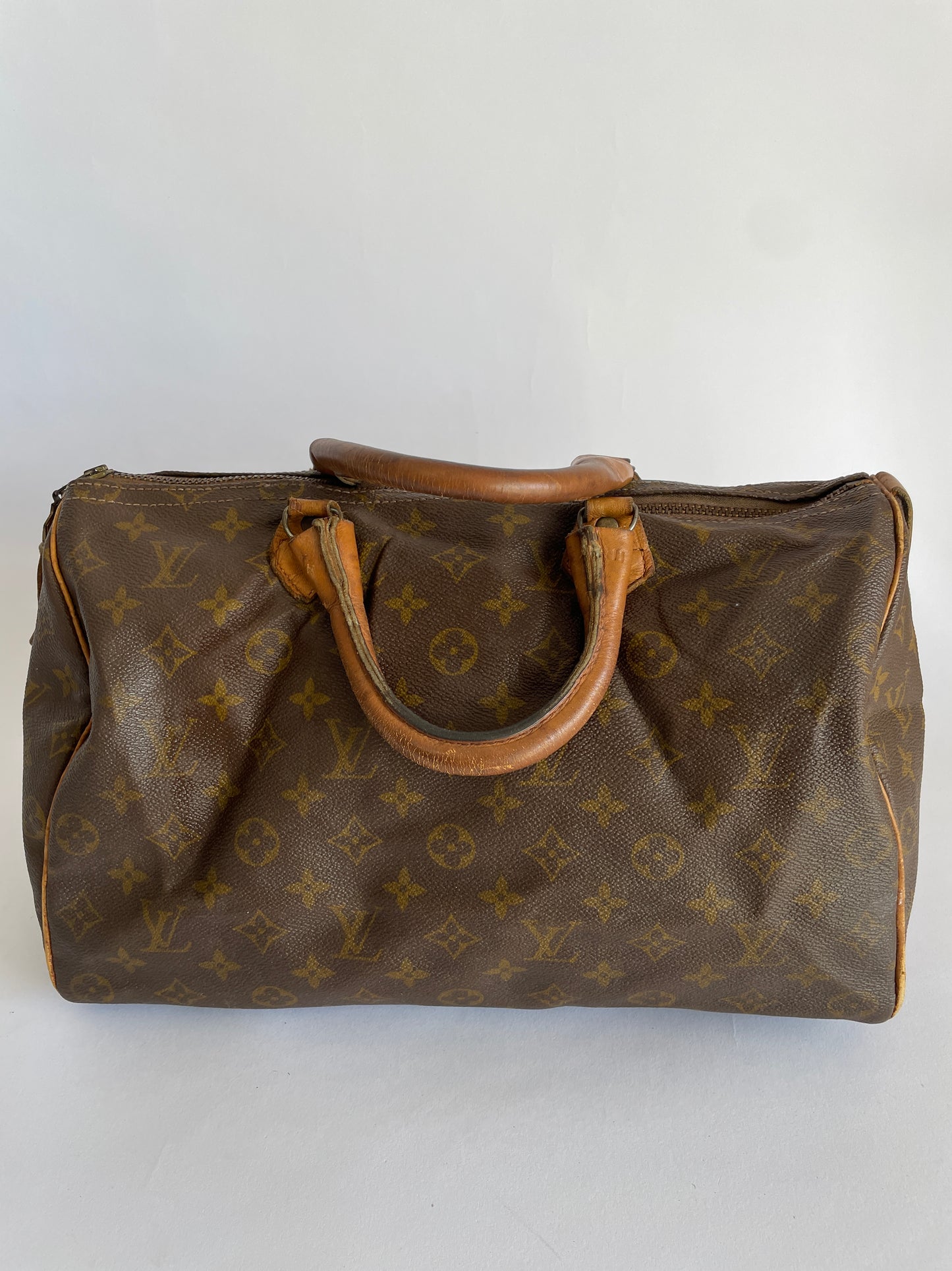Vintage LOUIS VUITTON Monogram Speedy 35 Made in USA