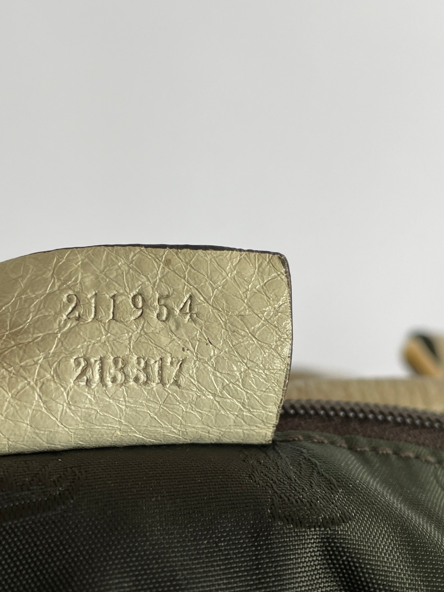GUCCI Monogram Large Tribeca Tote Off White