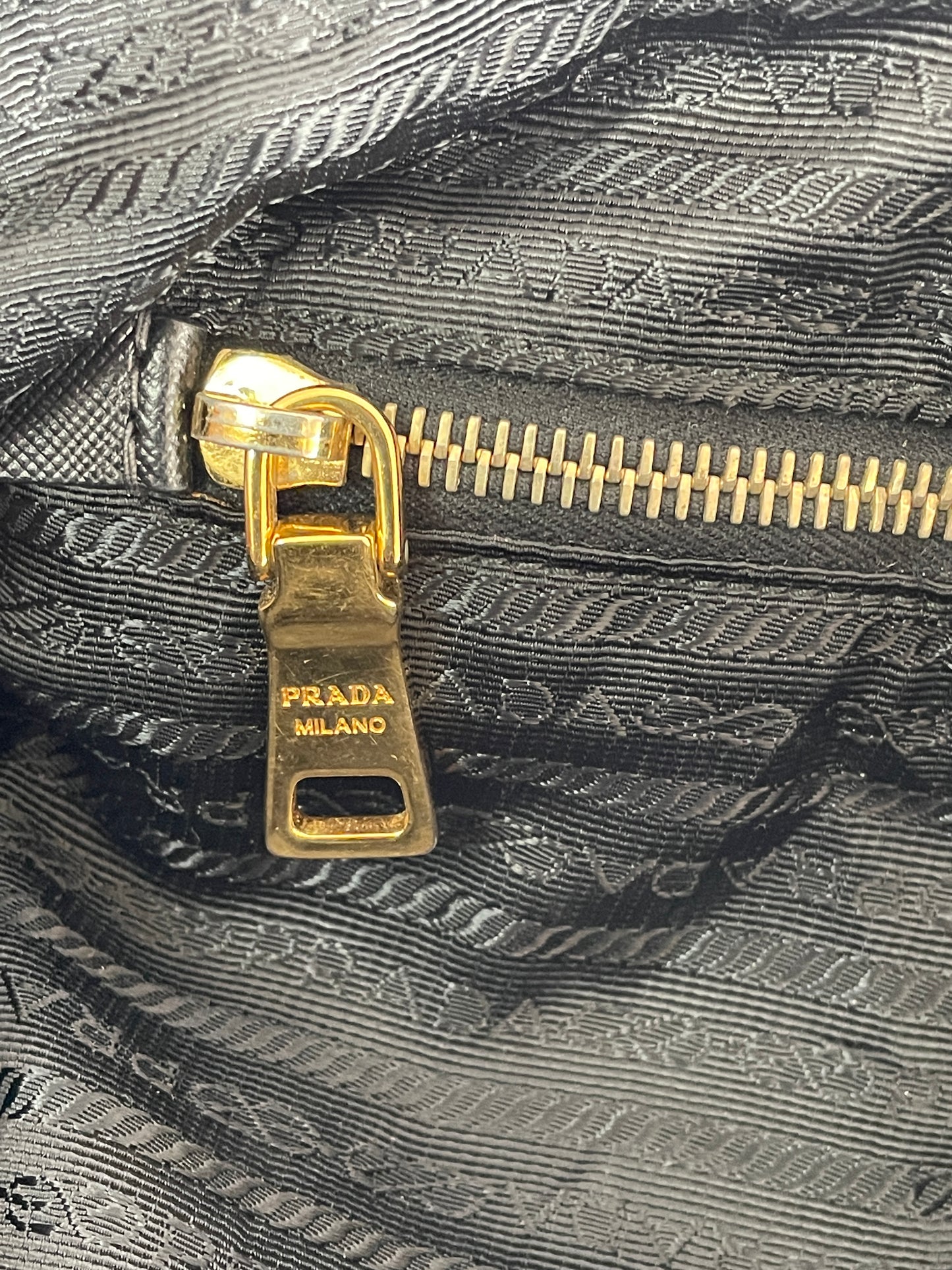 PRADA Tessuto Nylon Saffiano Tote