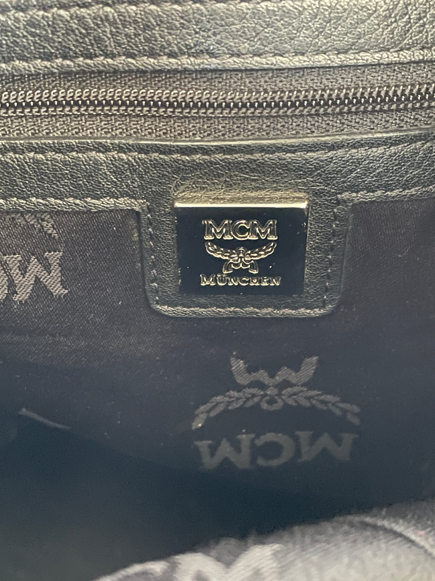 MCM Men’s Large Double Pocket Backpack.