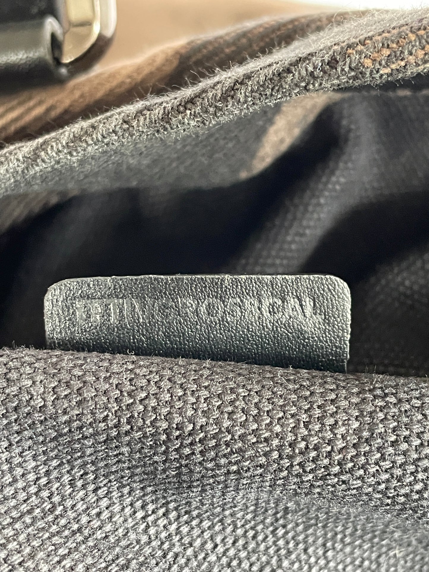 Burberry Brown Brit Check Canvas Tote
