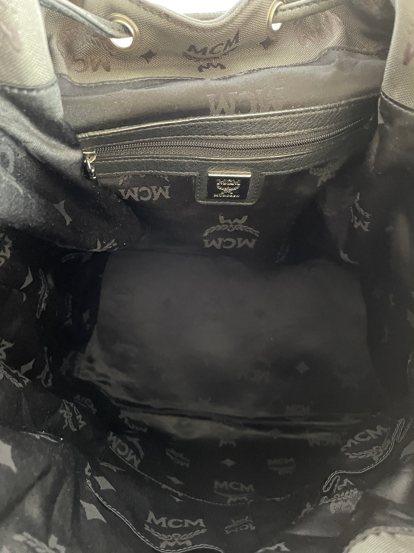 MCM Men’s Large Double Pocket Backpack.