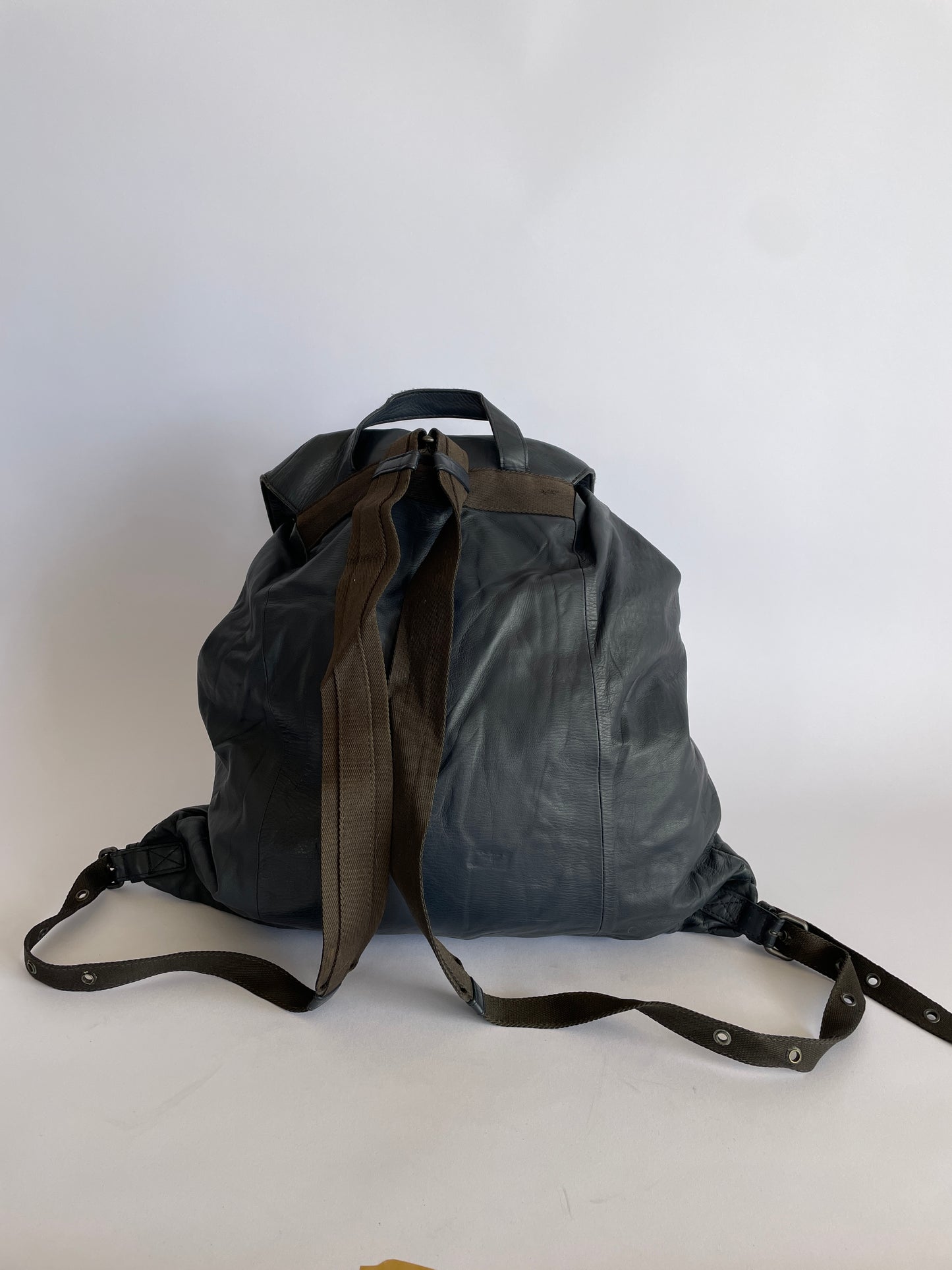 BOTTEGA VENETA Intrecciato-Trimmed Leather Backpack