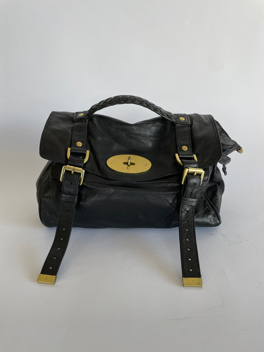 MULBERRY Small Grain Calf Medium Alexa