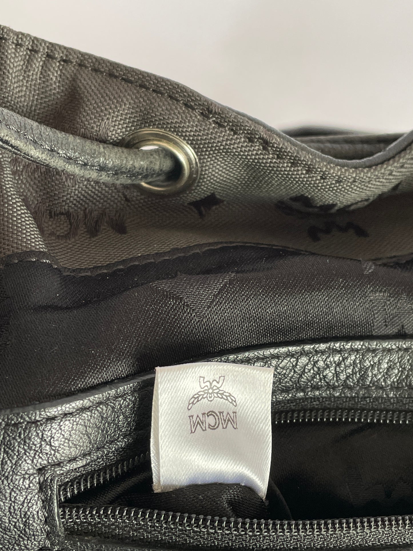 MCM Men’s Large Double Pocket Backpack.