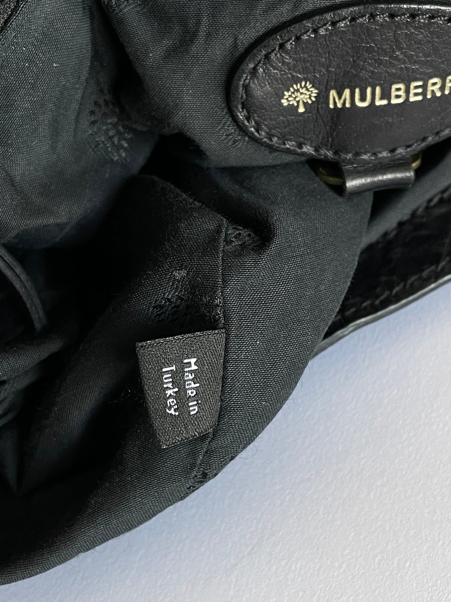 MULBERRY Small Grain Calf Medium Alexa