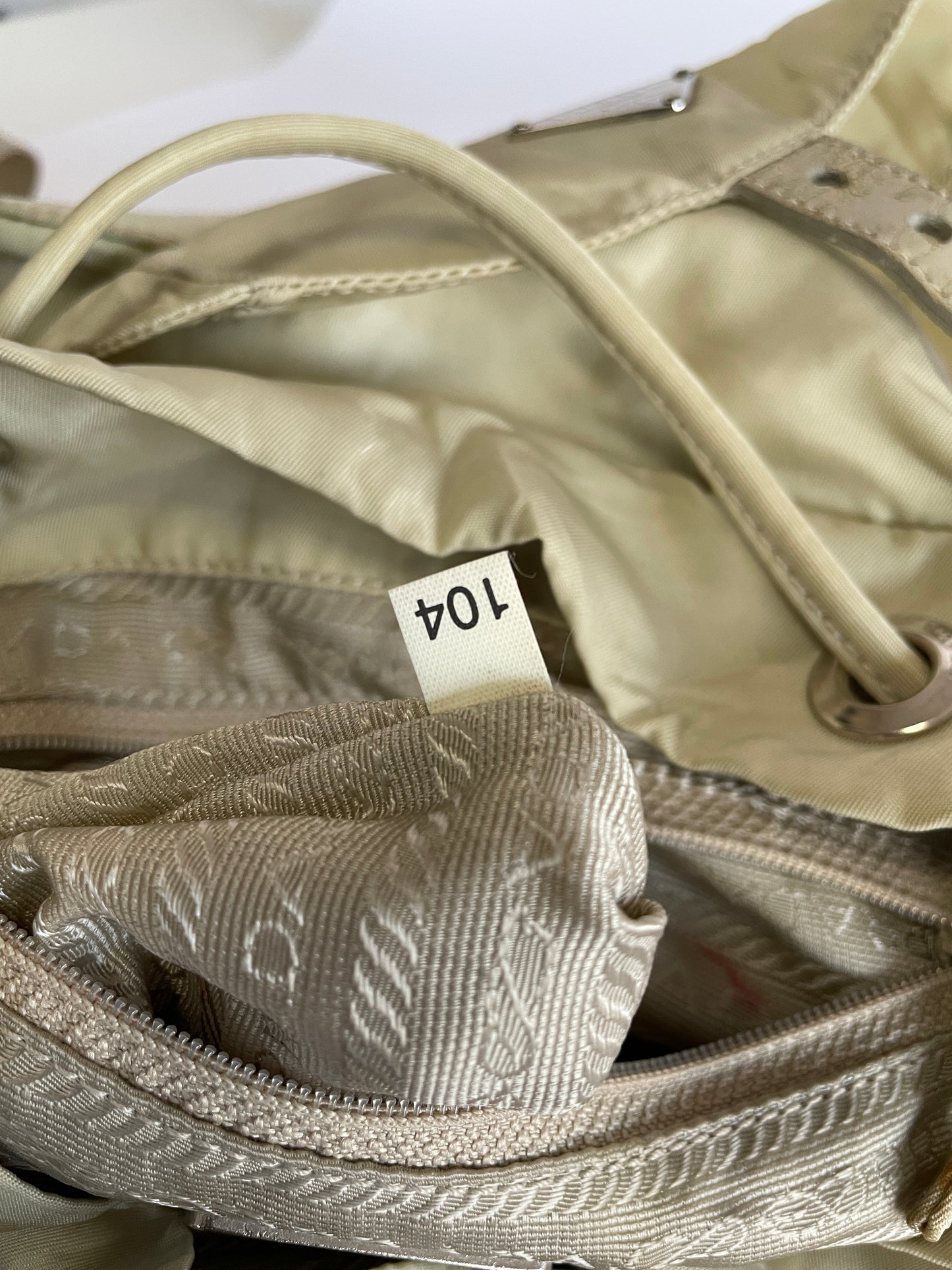 PRADA Tessuto Nylon Vela Small Backpack