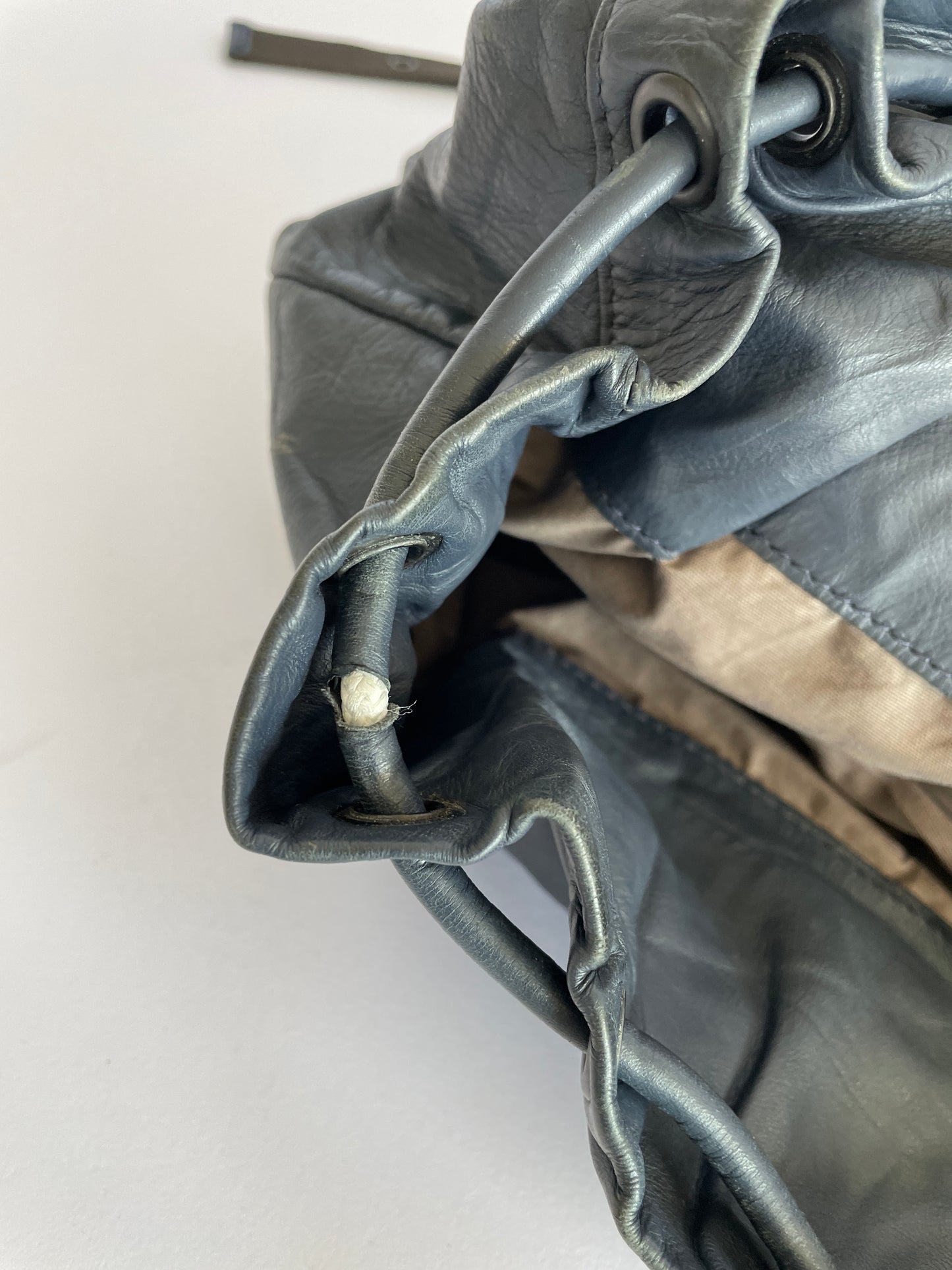 BOTTEGA VENETA Intrecciato-Trimmed Leather Backpack