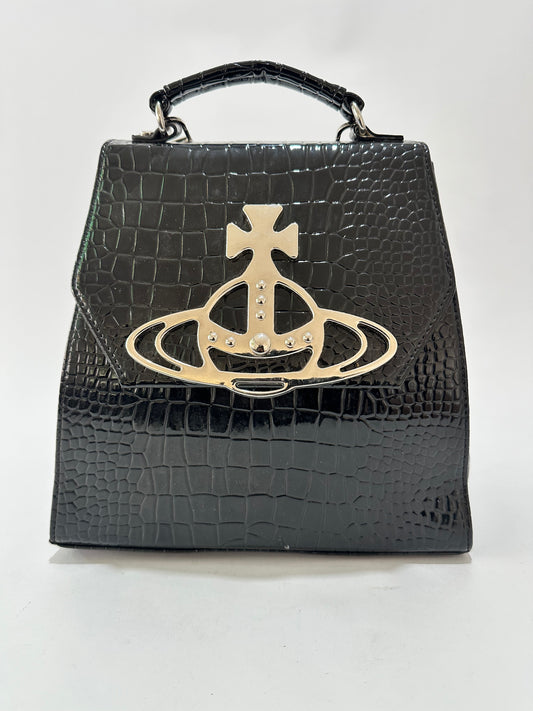 VIVIENNE WESTWOOD
Orb-plaque Embossed Backpack In Black