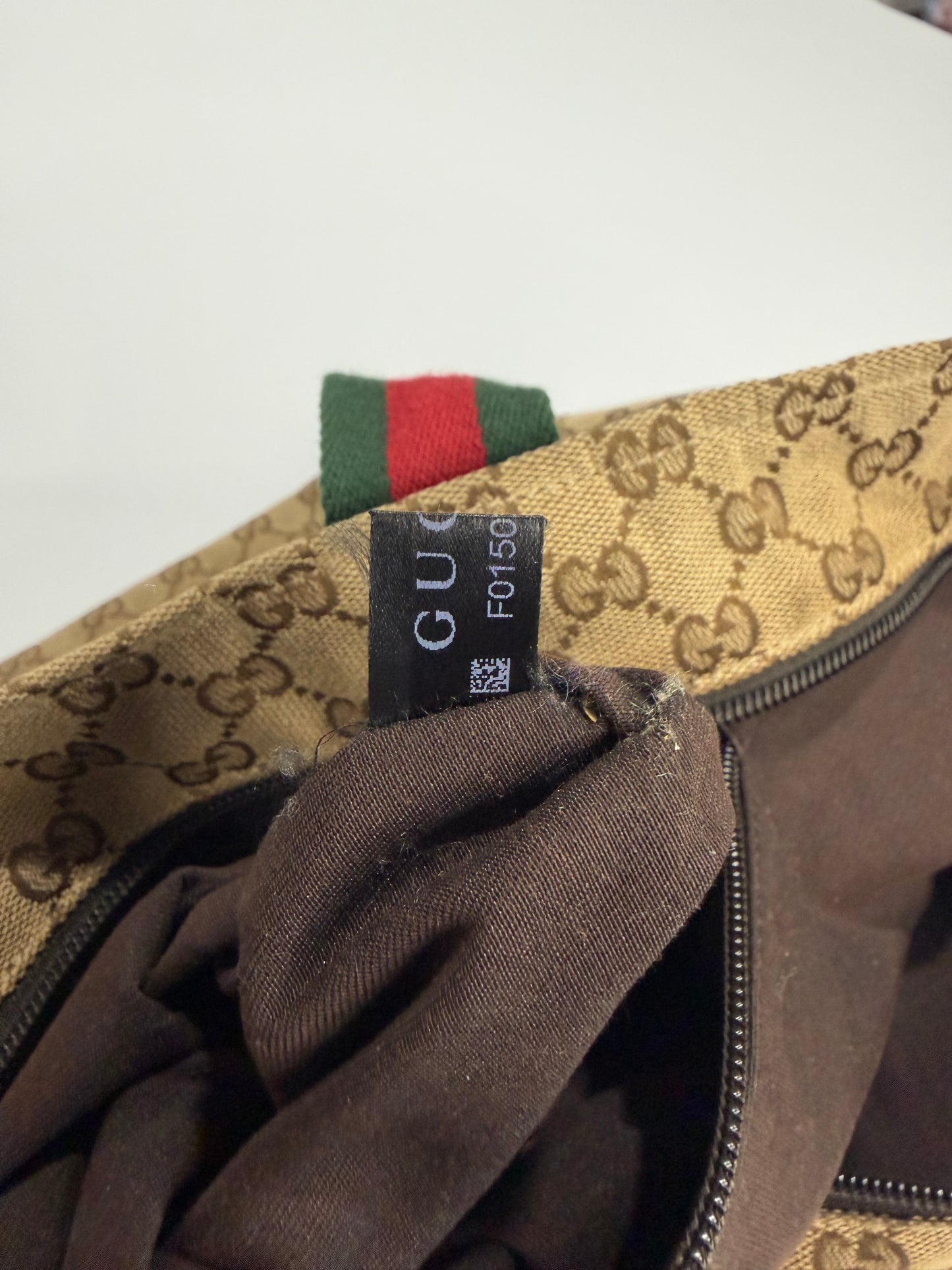 GUCCI
GG Monogram Large Web Handle Bucket Tote