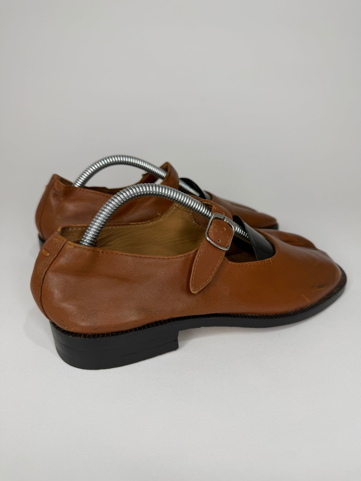 Maison Margiela Brown Tabi City Mary-Janes Size 36EU/ 6 US/ 3 UK