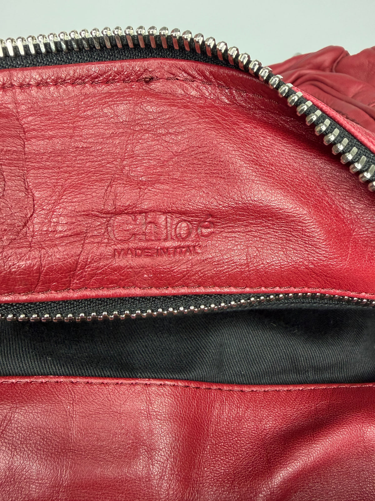 CHLOE
Red Leather Betty Bag
