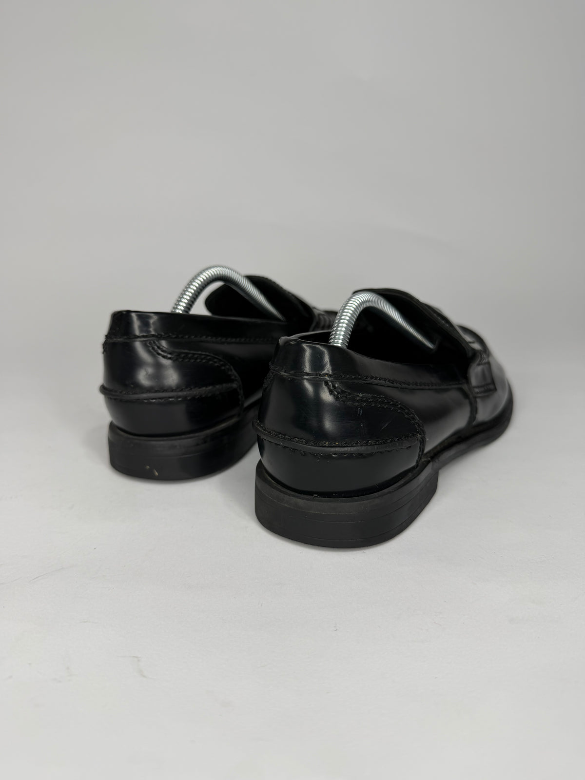 Miu Miu
Black Leather Penny Loafers
Women's Size: 8 US | IT 38