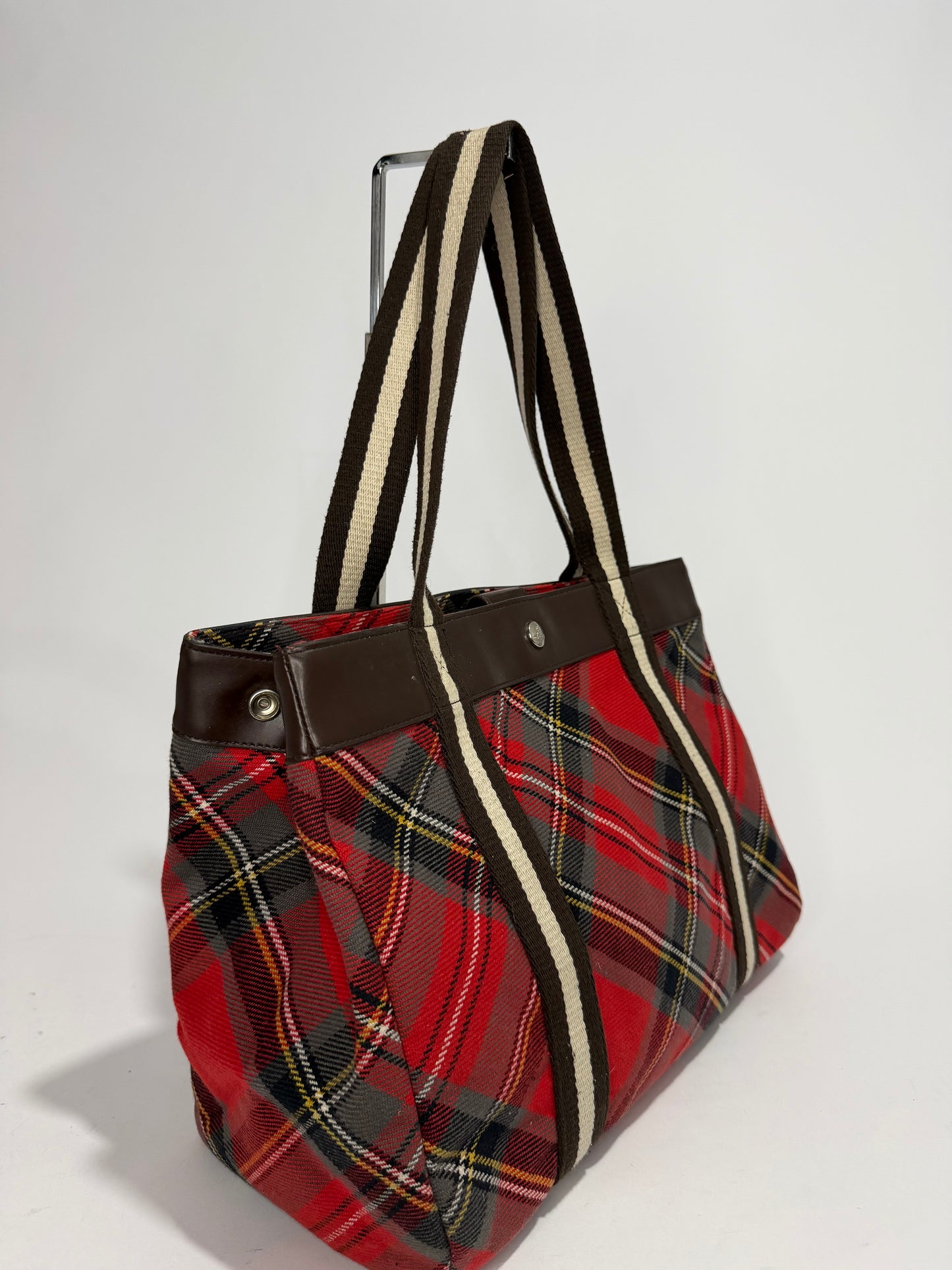 Vivienne Westwood Derby Tote Bag Multicolour Tartan