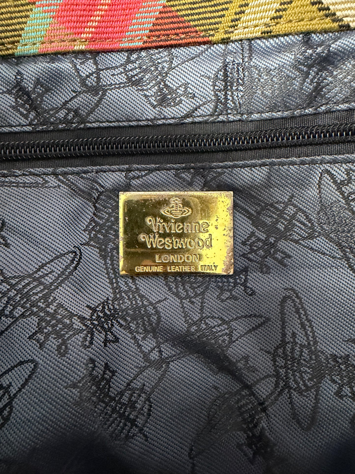 Vivienne Westwood Derby Tote Bag – Multicolour Tartan