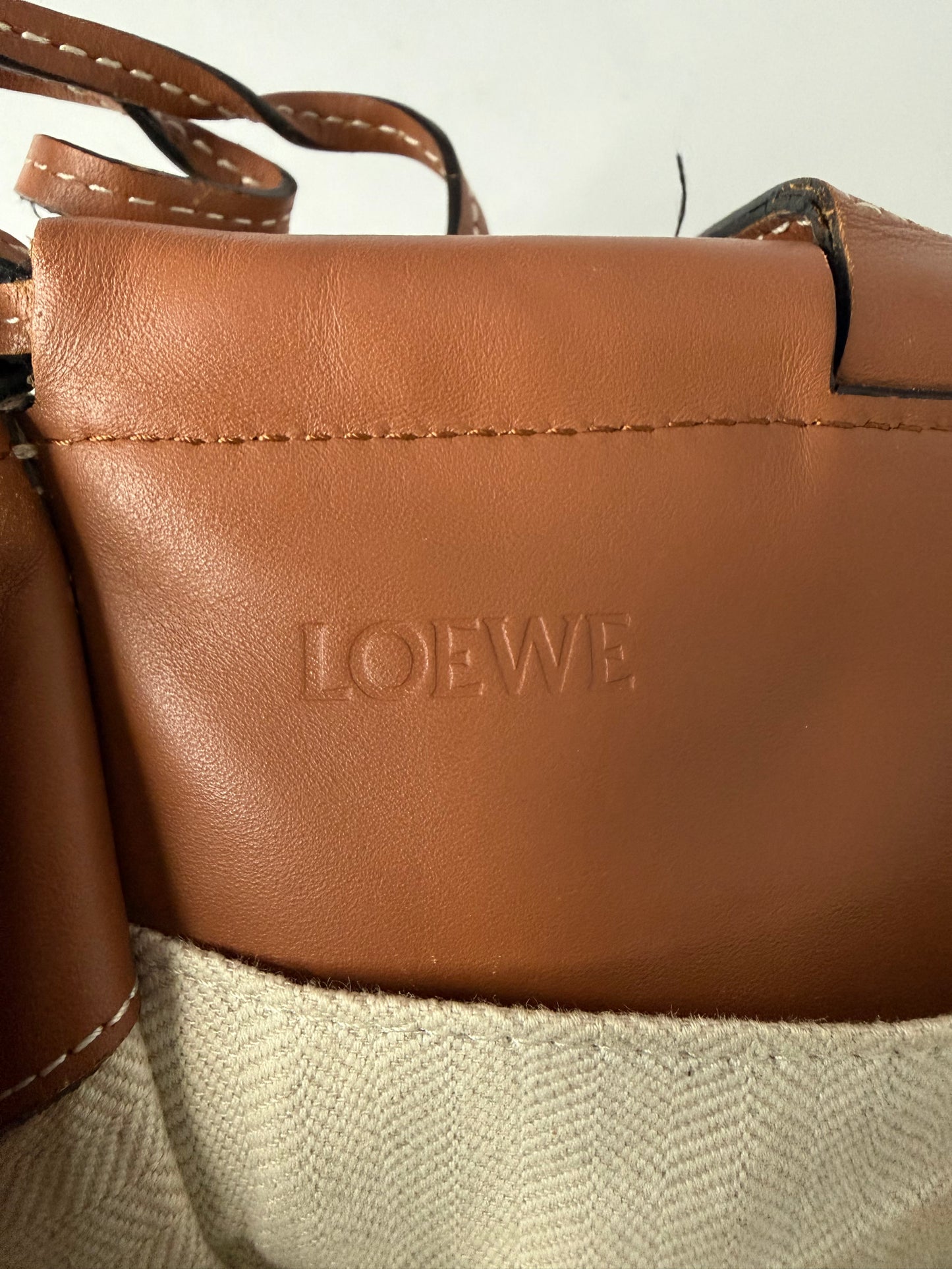 Loewe Cushion Tote Canvas