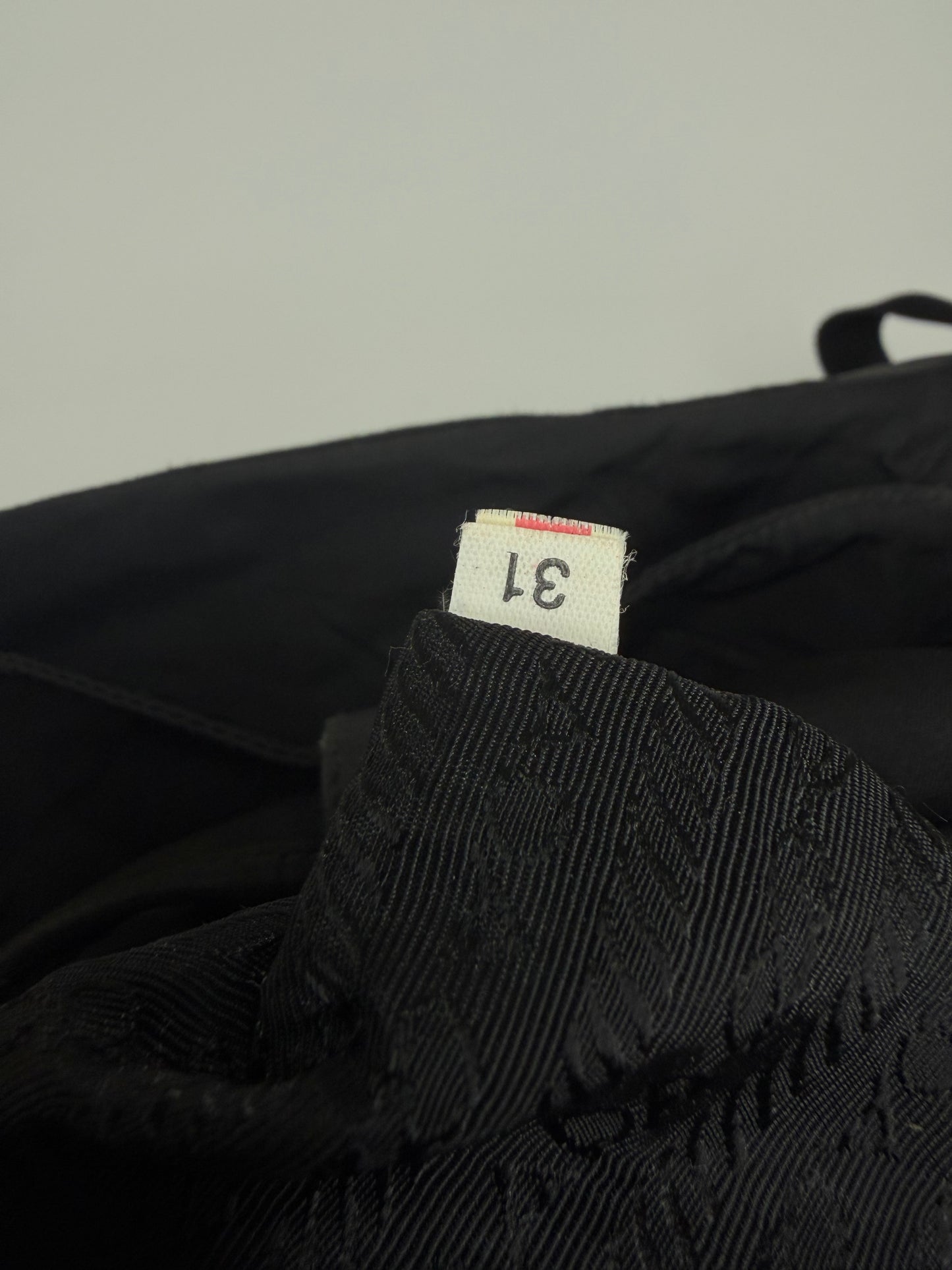 PRADA Nylon Vela Backpack Black