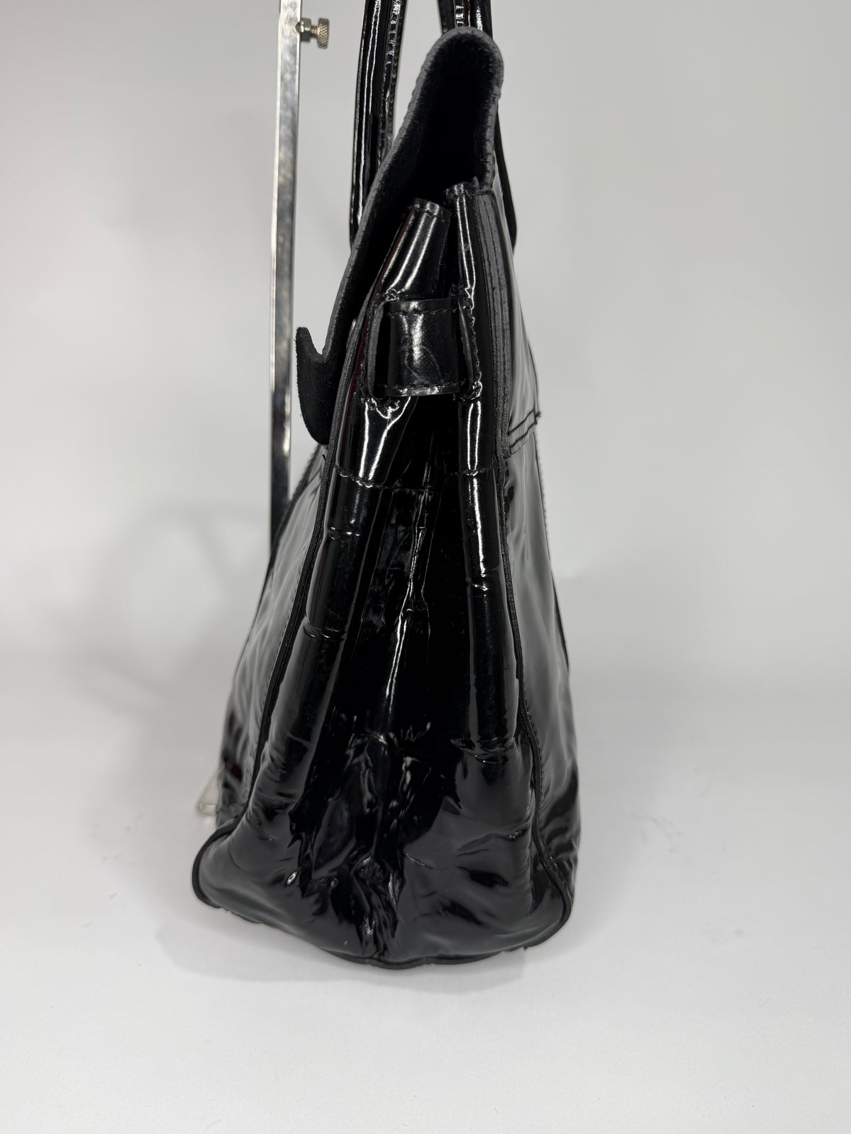 MULBERRY
Black Patent Leather Bayswater Bag