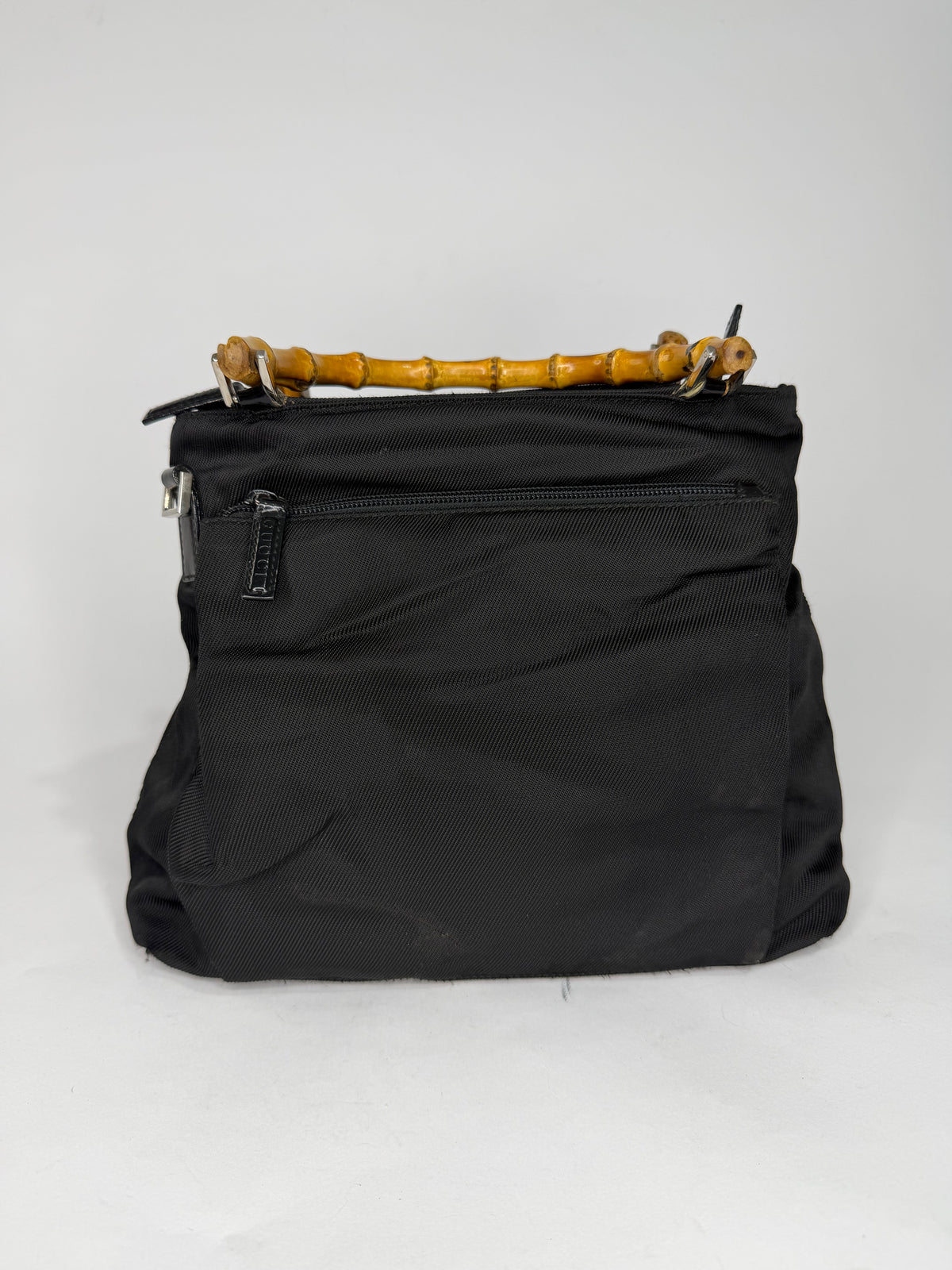 Vintage Gucci Black Nylon Shoulder bag