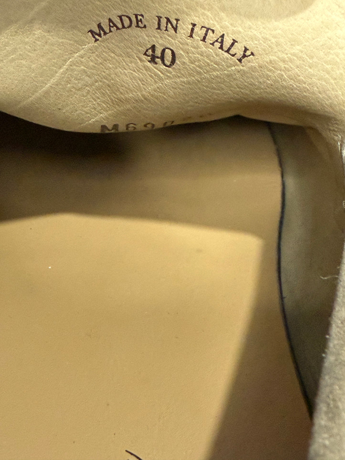 Loro Piana Beige Suede Summer Charms Walk Slip On Loafers Size 40 EU/10 US