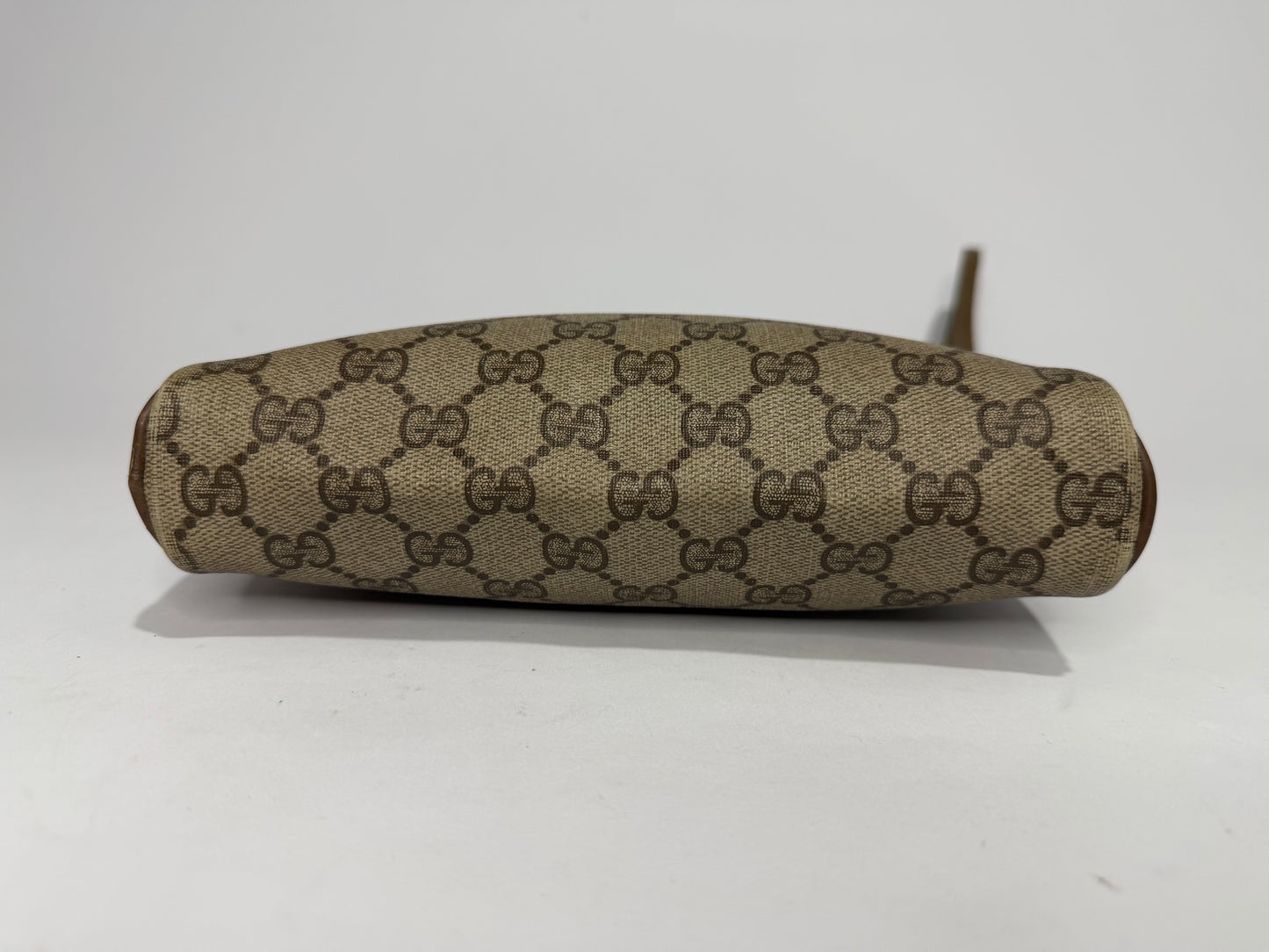 Vintage Gucci GG Canvas Crossbody Bag – Beige/Brown Monogram