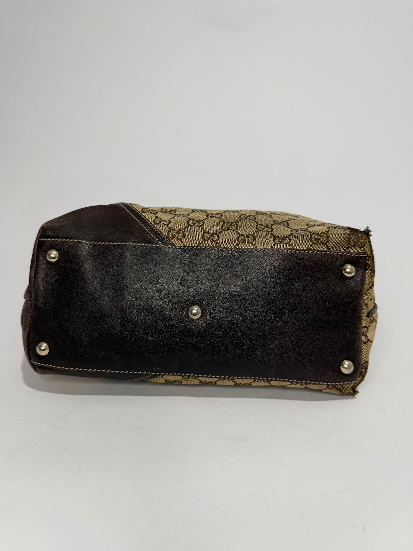 GUCCI
Monogram Medium New Britt Tote Brown