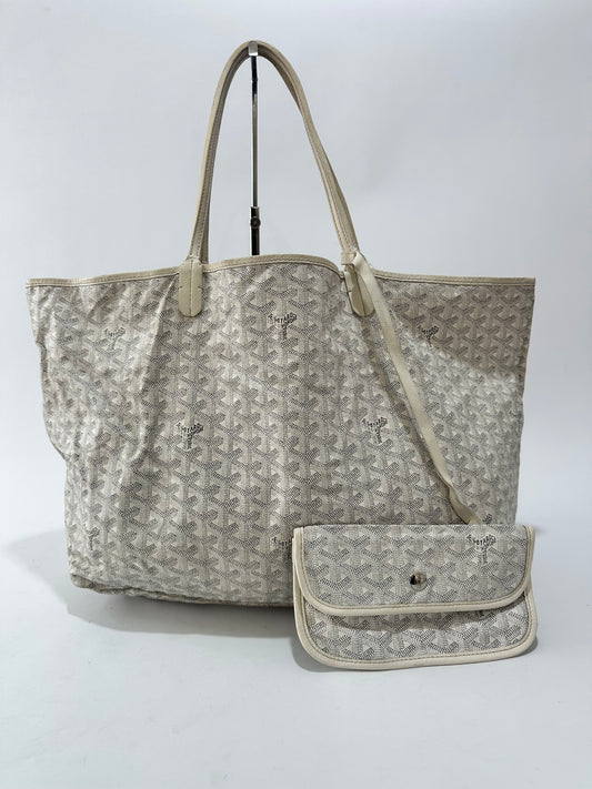 GOYARD Saint Louis GM White.