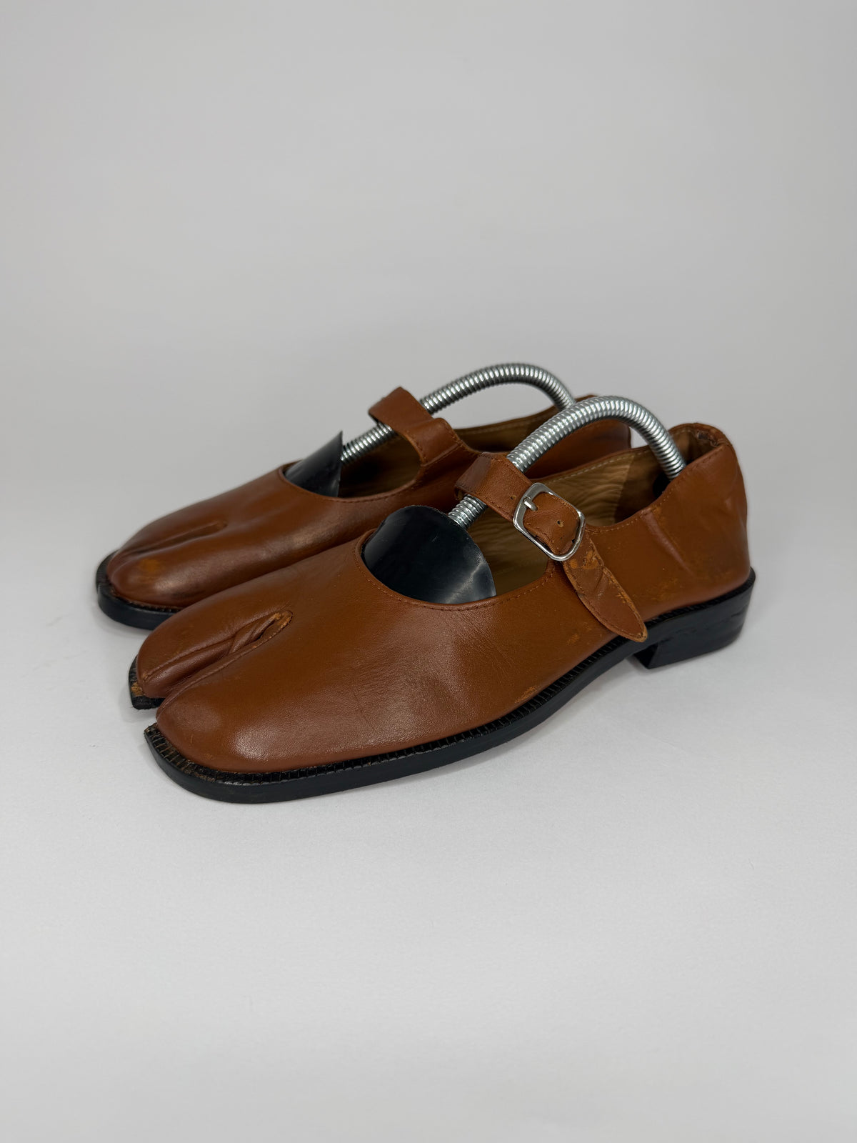 Maison Margiela Brown Tabi City Mary-Janes Size 36EU/ 6 US/ 3 UK