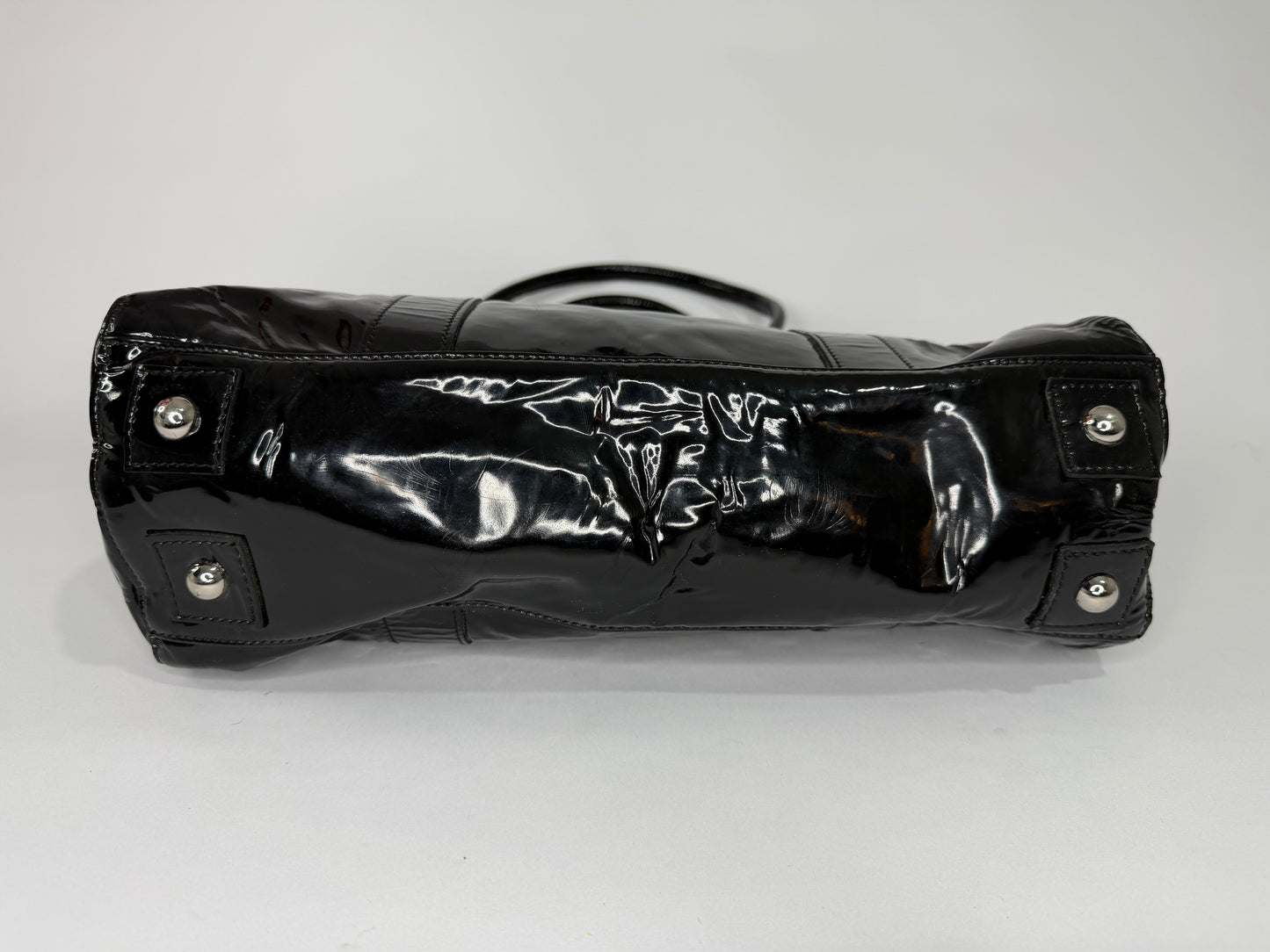 MULBERRY
Black Patent Leather Bayswater Bag